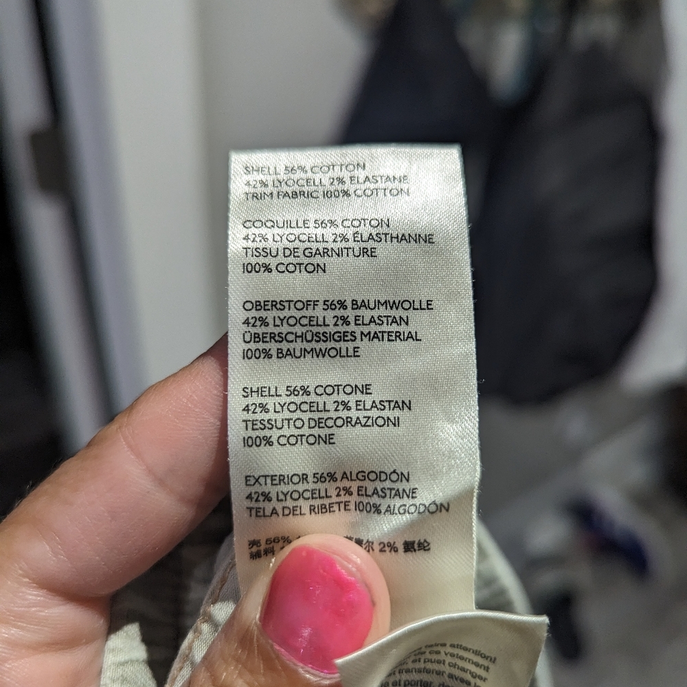 Anthropologie Green Drawl String Elastic Waist Ca… - image 5